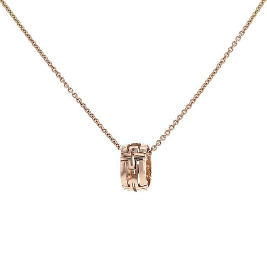 [Lumi Jewels]PARENTESI NECKLACE PINK GOLD