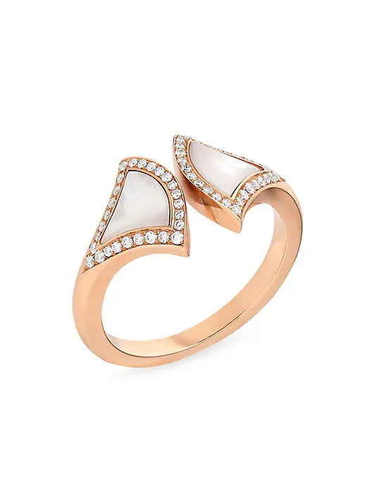 [Lumi Jewels]DREAM MOP DIAMOND OPEN RING