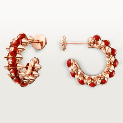 [Lumi Jewelery]CLASH 7.9MM AGATE CHALCEDONY EARRINGS