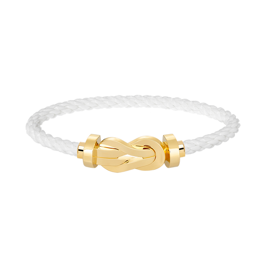 [Lumi Jewels]CHANCE LARGE 8 FIGURE BUCKLE NO DIAMOND BRACELET GOLD