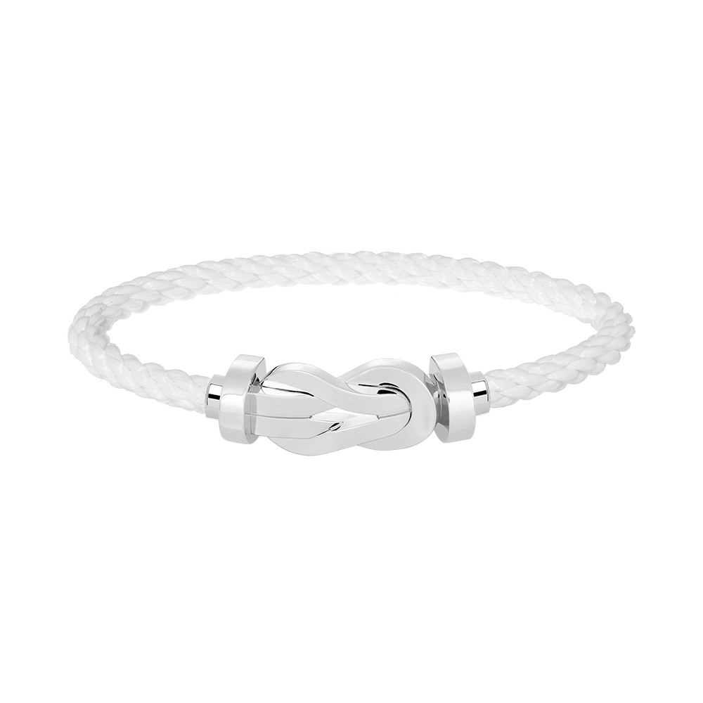 [Lumi Jewels]CHANCE LARGE 8 FIGURE BUCKLE NO DIAMOND BRACELET SILVER