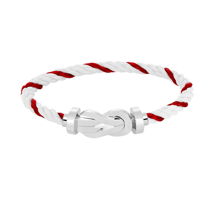 [Lumi Jewels]CHANCE LARGE 8 FIGURE BUCKLE NO DIAMOND BRACELET SILVER