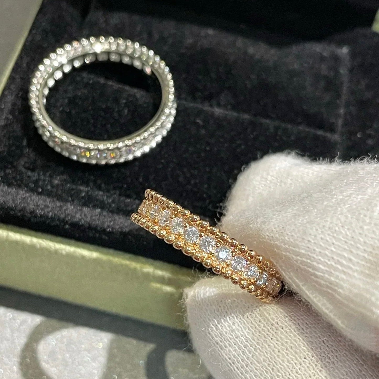 [Lumi Jewels]PERLEE DIAMOND ROSE GOLD RING