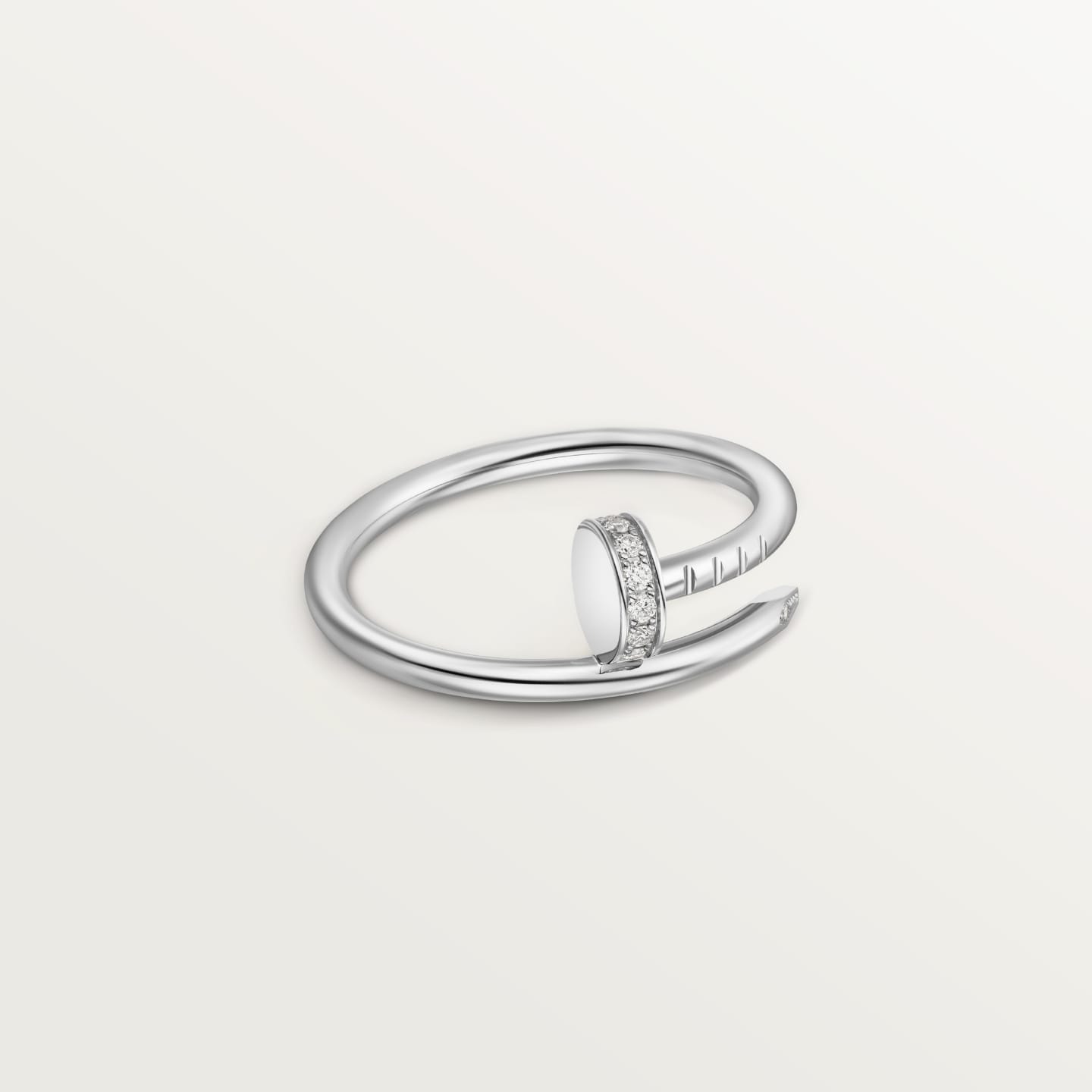 [Lumi Jewelery]JUSTE 1.8MM HALF DIAMOND RING
