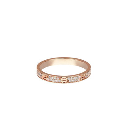 [Lumi Jewelery]LOVE RING 2.65MM DIAMOND