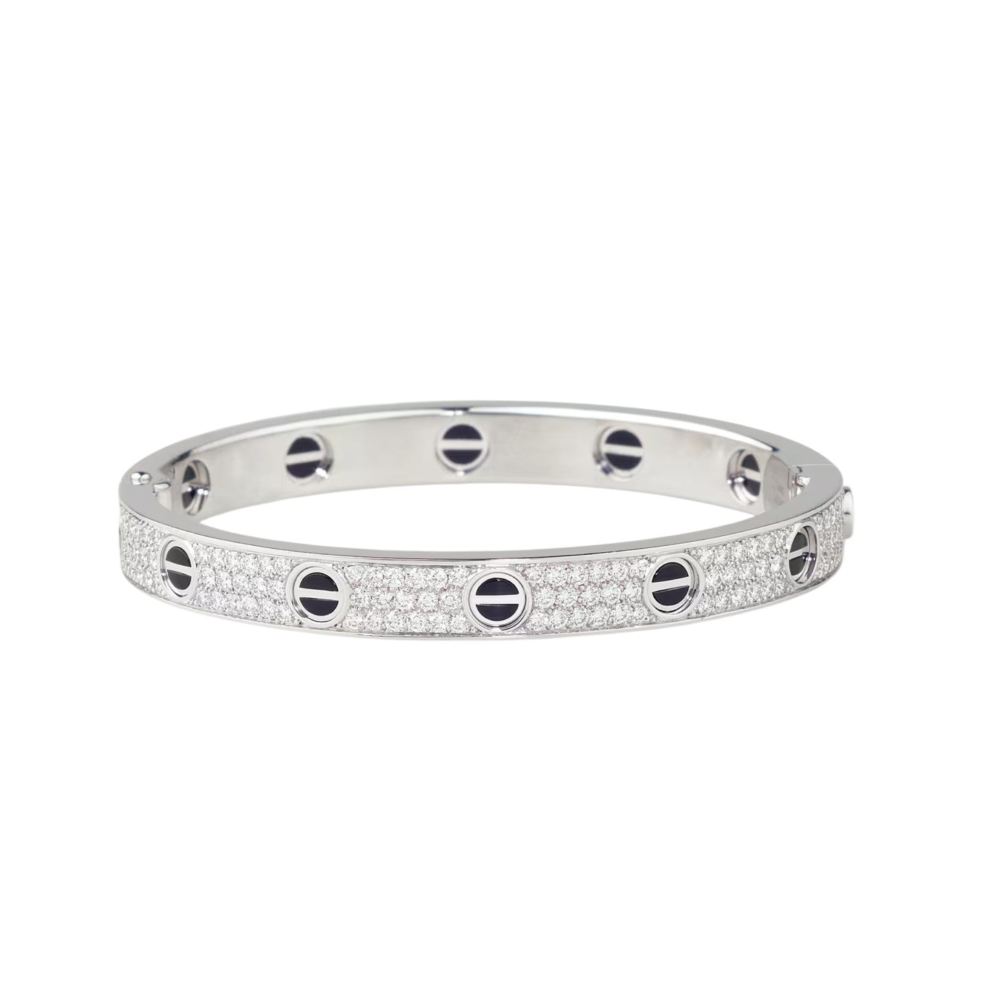 [Lumi Jewelery]LOVE BRACELET 6.1MM DIAMOND-PAVED CERAMIC