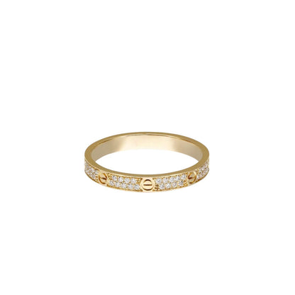 [Lumi Jewelery]LOVE RING 2.65MM DIAMOND