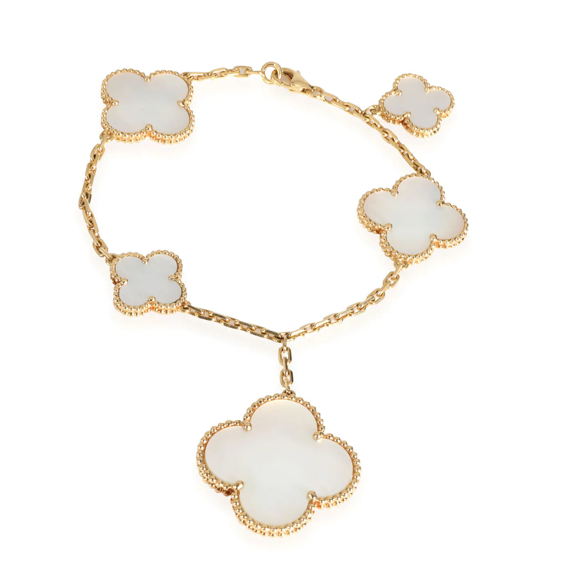 [Lumi Jewels]MAGIC CLOVER MOP GOLD BRACELET 5 MOTIFS