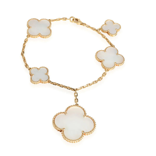 [Lumi Jewels]MAGIC CLOVER MOP GOLD BRACELET 5 MOTIFS