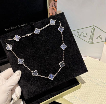 [Lumi Jewels]COLLIER TRÈFLE 10 MOTIFS PIERRE BIDEE