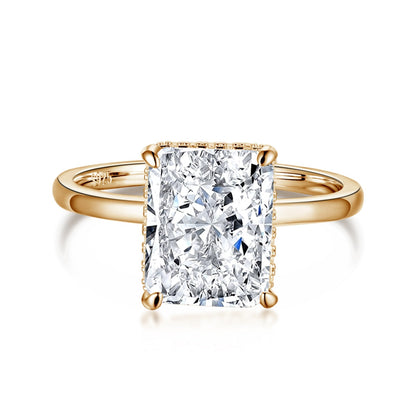 [Lumi Jewels]4.0 Carat Ornate Enchanting Radiand Cut Banquet Ring