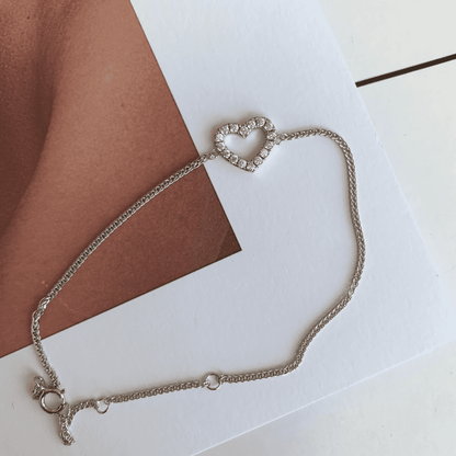 [Lumi Jewels]Heart Shape Lover Bracelet