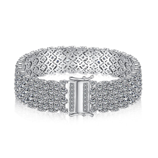 [Lumi Jewels]Ornate Elegant Round Cut Party Bracelet