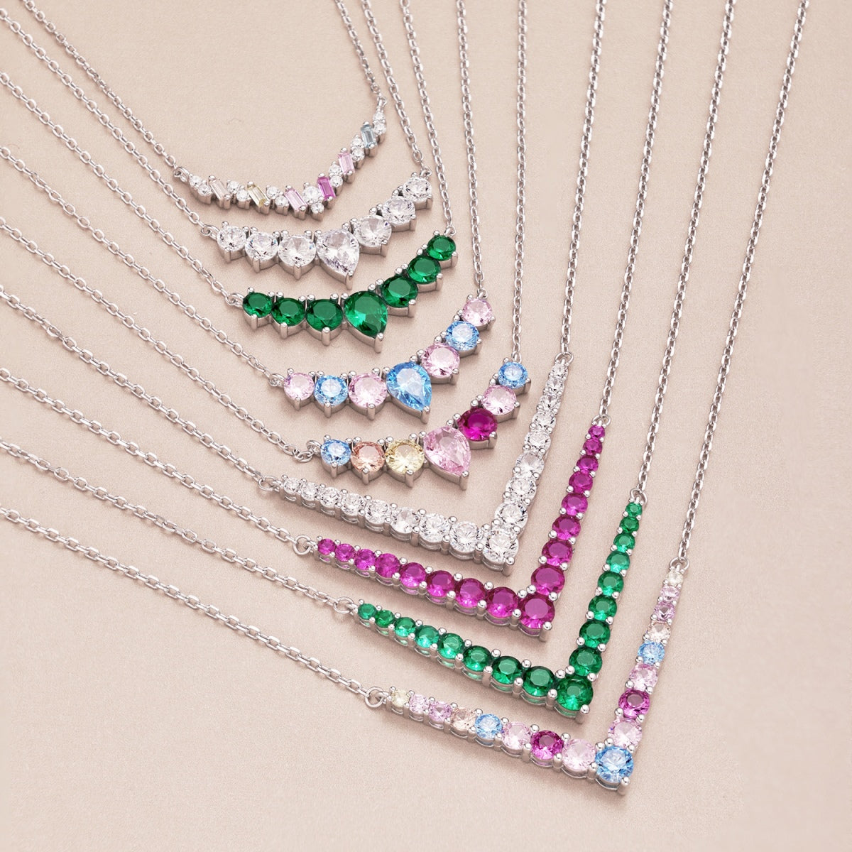 [Lumi Jewels]Ornate Round Cut Necklace