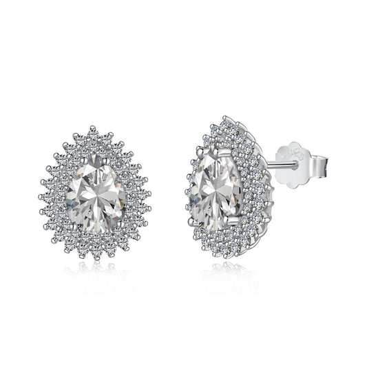 [Lumi Jewels]Delicate Gorgeous Pear Cut Daily Earrings