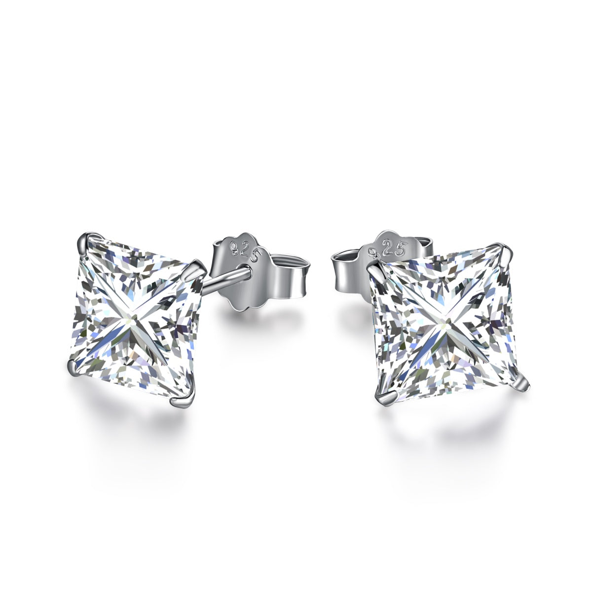 [Lumi Jewels]Ornate Square Shape Earrings