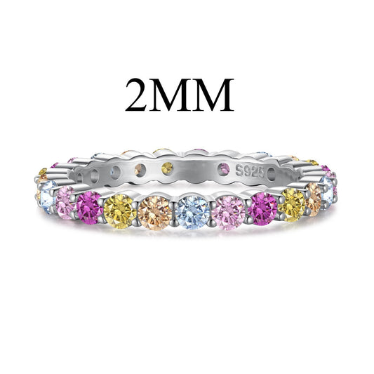 [Lumi Jewels]Elegant Vivid Round Cut Daily Ring