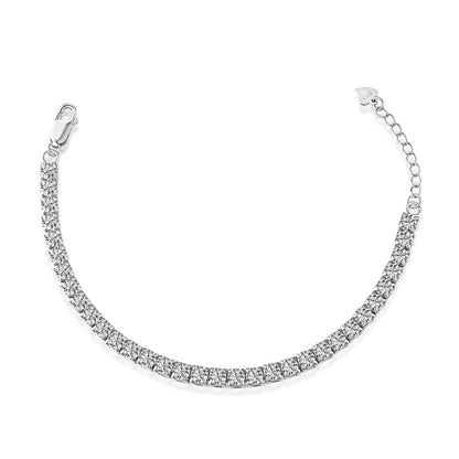 [Lumi Jewels]Sparkling Radiant Princess Cut Tennis Bracelet