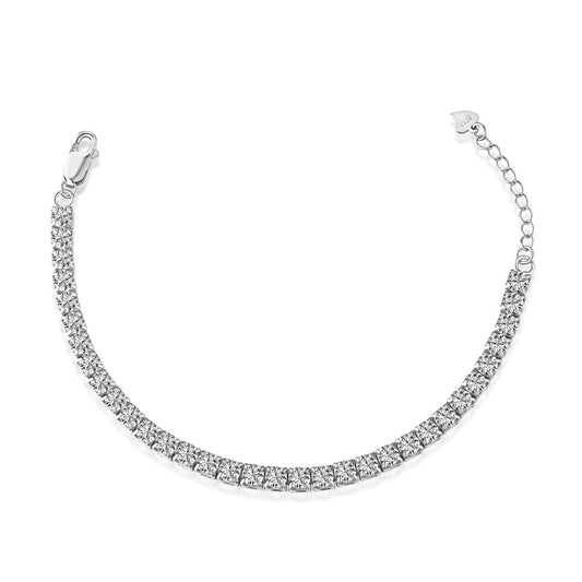 [Lumi Jewels]Sparkling Radiant Princess Cut Tennis Bracelet
