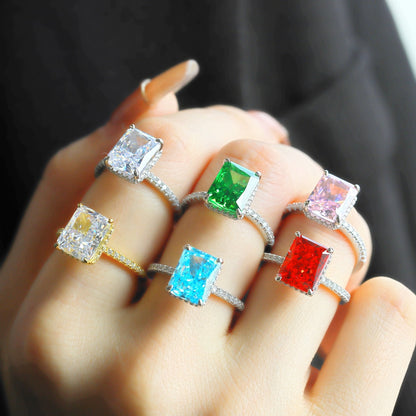 [Lumi Jewels]4.0 Carat Luxurious Engagement Ring