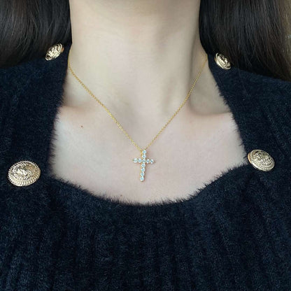 [Lumi Jewels]Unique Cross Shape Necklace
