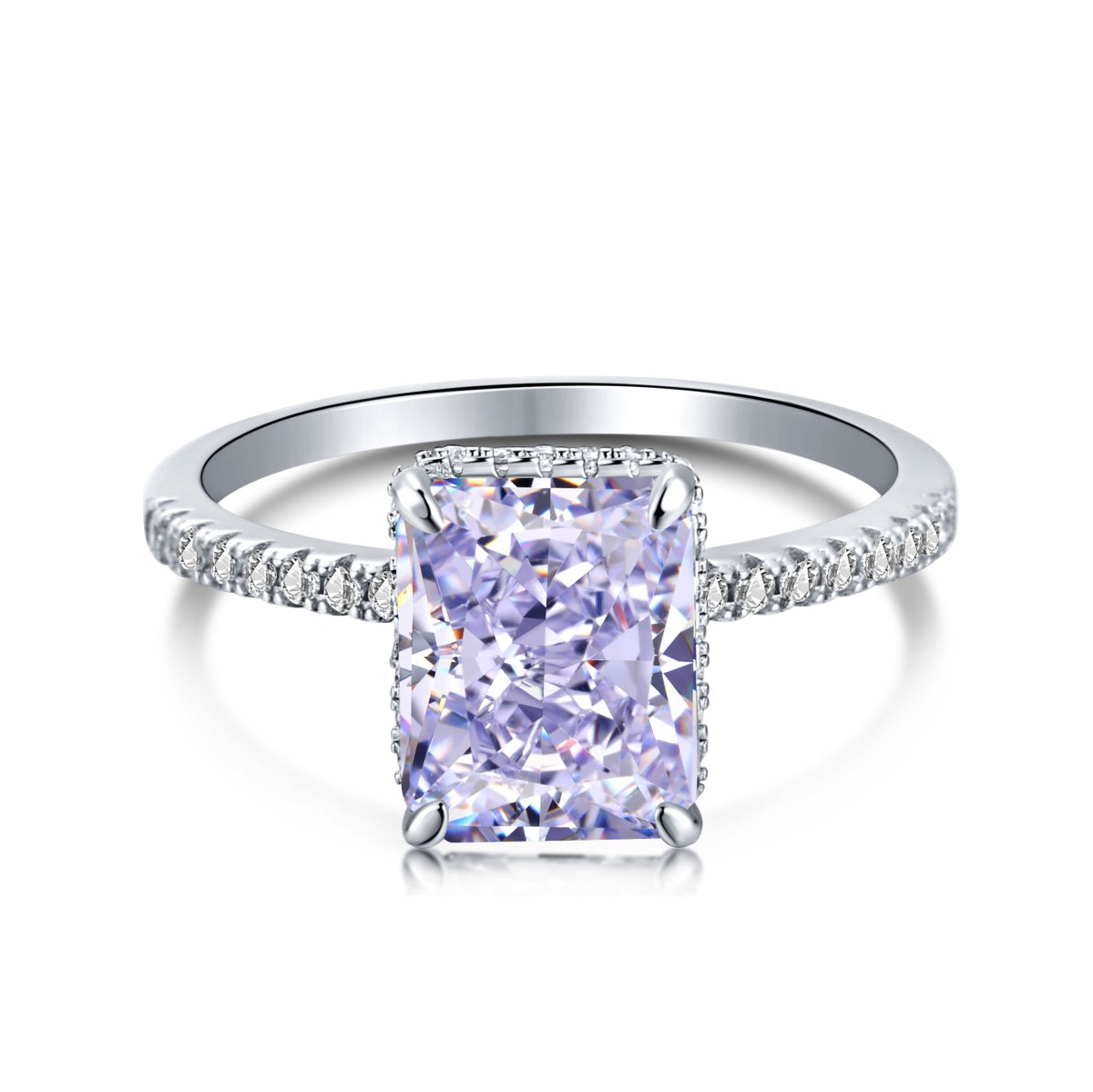 [Lumi Jewels]4.0 Carat Luxurious Engagement Ring