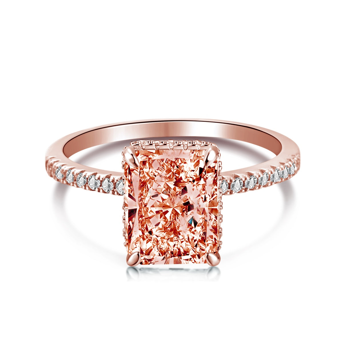 [Lumi Jewels]4.0 Carat Luxurious Engagement Ring