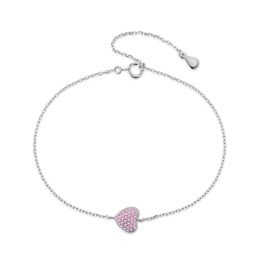 [Lumi Jewels]Heart-Shaped Gentle and Versatile Bracelet