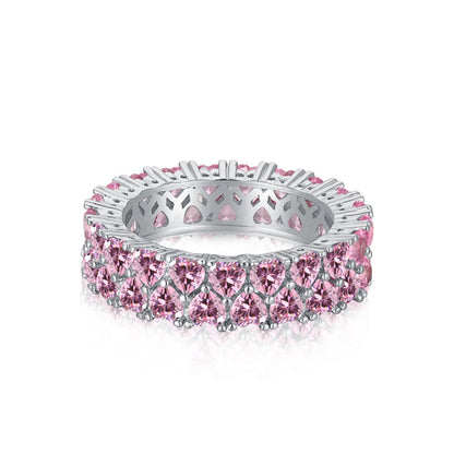 [Lumi Jewels]Sparkling Full Heart Ring