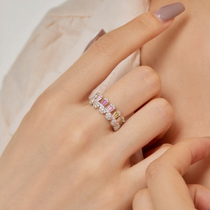[Lumi Jewels]Gorgeous Radiant Cut Daily Ring