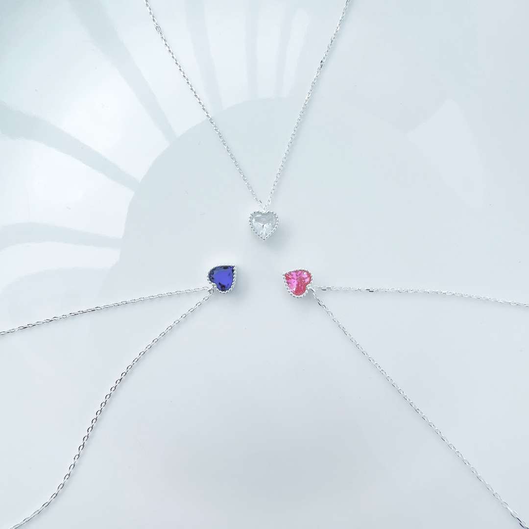 [Lumi Jewels]Ornate Heart Shape Necklace