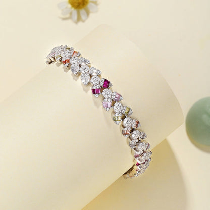 [Lumi Jewels]Dainty Exquisite Flower Shape Daily Bracelet