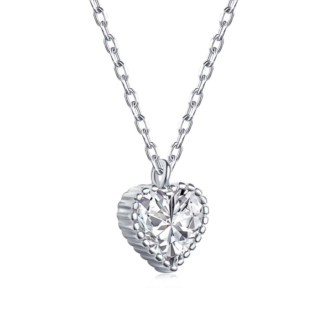 [Lumi Jewels]Ornate Heart Shape Necklace