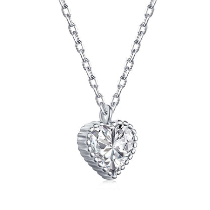 [Lumi Jewels]Ornate Heart Shape Necklace