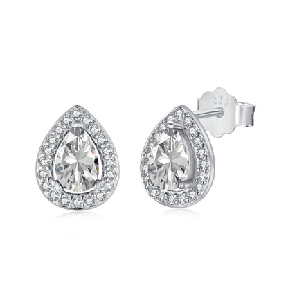 [Lumi Jewels]Luxurious Water Drop Shape Earrings