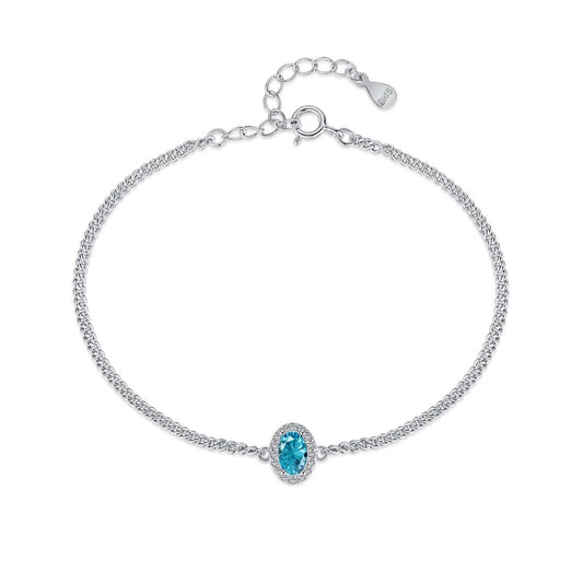 [Lumi Jewels]Exquisite Oval Shape Bracelet