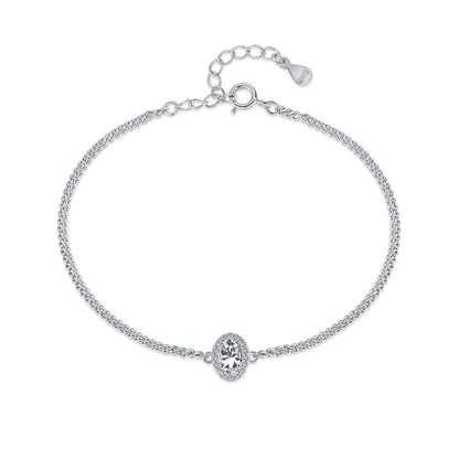 [Lumi Jewels]Exquisite Oval Shape Bracelet