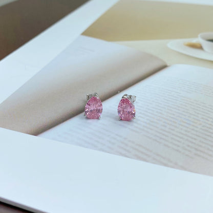 [Lumi Jewels]Ornate Water Drop Shape Earrings