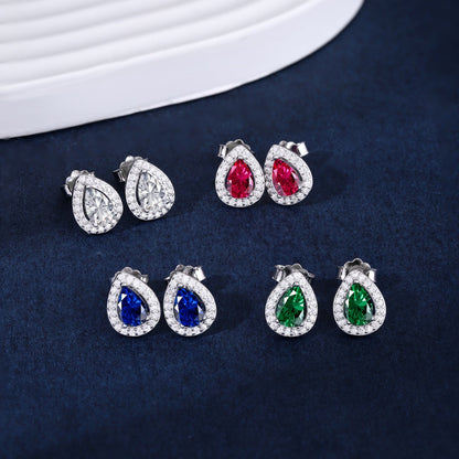 [Lumi Jewels]Luxurious Water Drop Shape Earrings