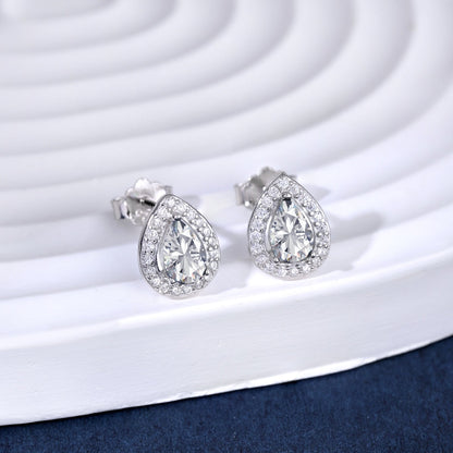 [Lumi Jewels]Luxurious Water Drop Shape Earrings