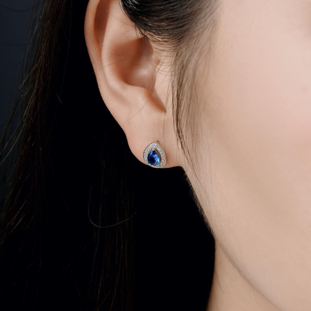[Lumi Jewels]Luxurious Water Drop Shape Earrings