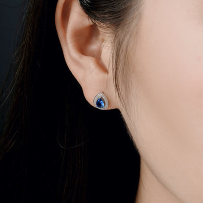 [Lumi Jewels]Luxurious Water Drop Shape Earrings