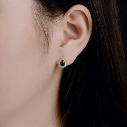 [Lumi Jewels]Luxurious Water Drop Shape Earrings