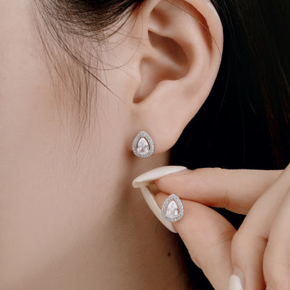 [Lumi Jewels]Luxurious Water Drop Shape Earrings