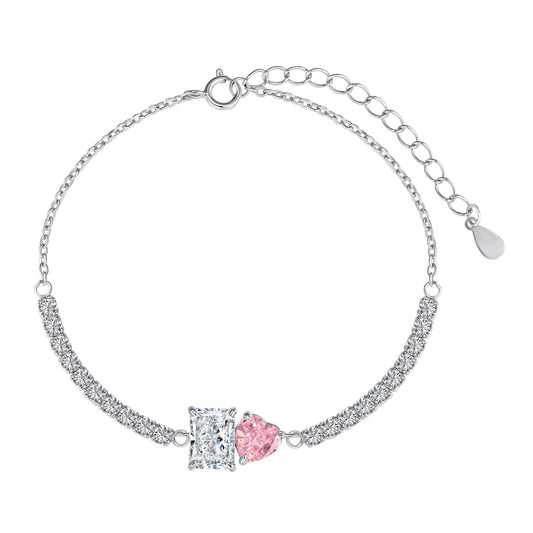 [Lumi Jewels]Dazzling Unique Multi Shape Lover Bracelet