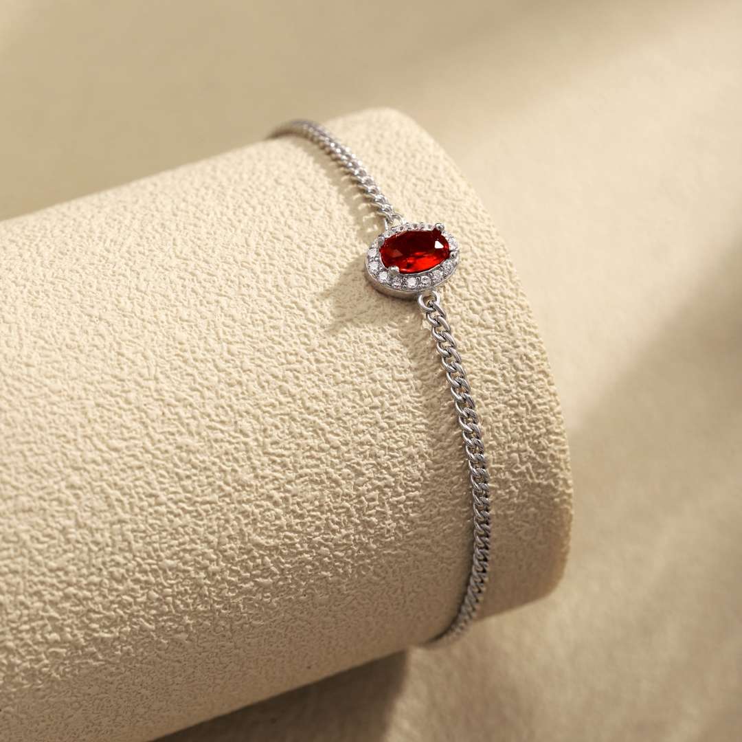 [Lumi Jewels]Exquisite Oval Shape Bracelet