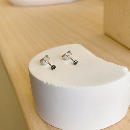 [Lumi Jewels]Delicate Solitaire Earrings