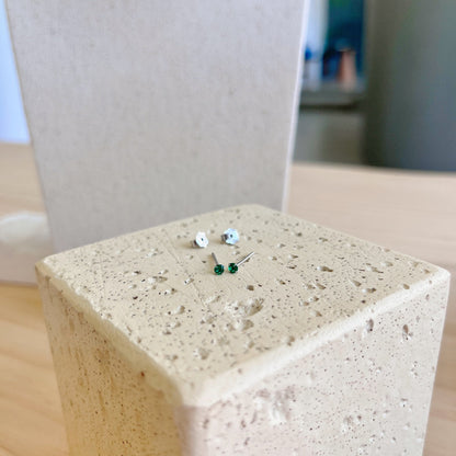 [Lumi Jewels]Delicate Solitaire Earrings