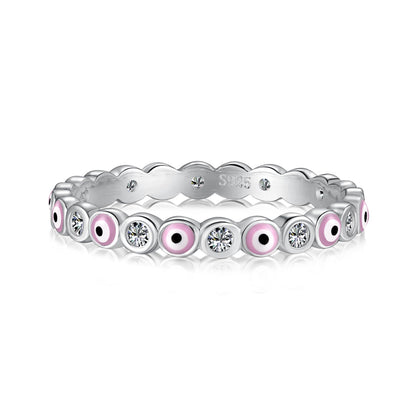 [Lumi Jewels]Sparkling Vibrant Round Shape Daily Ring
