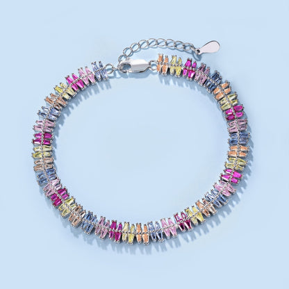 [Lumi Jewels]Sparkling Exquisite Multi Cut Party Bracelet